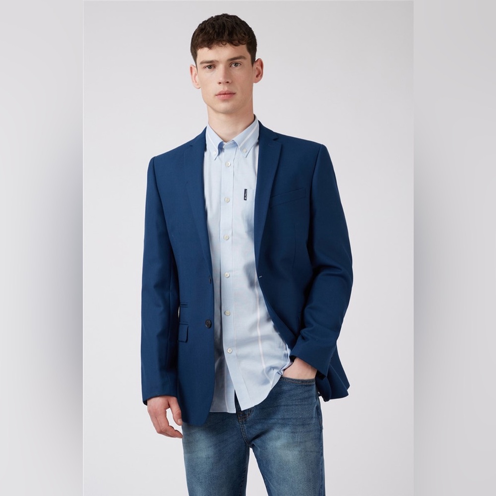 Ben Sherman Men’s Blue Blazer Size 18R NWOT